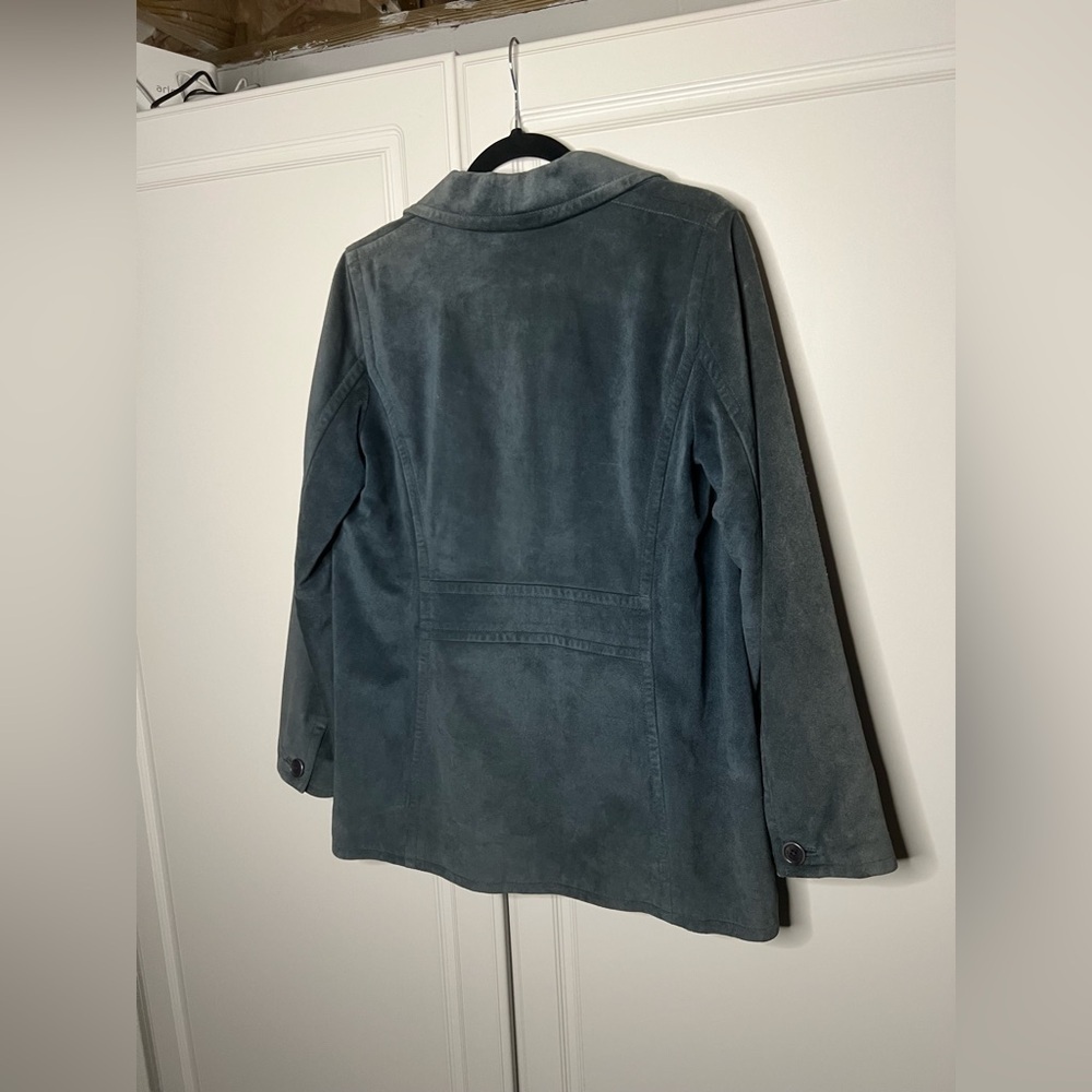 Vintage Coach 100% Suede Leather Jacket – Y2K Era - Picture 15 of 16